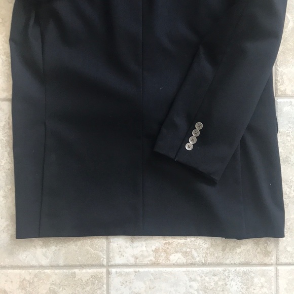 Calvin Klein Navy Blue 42R Sports Coat - Picture 2 of 4